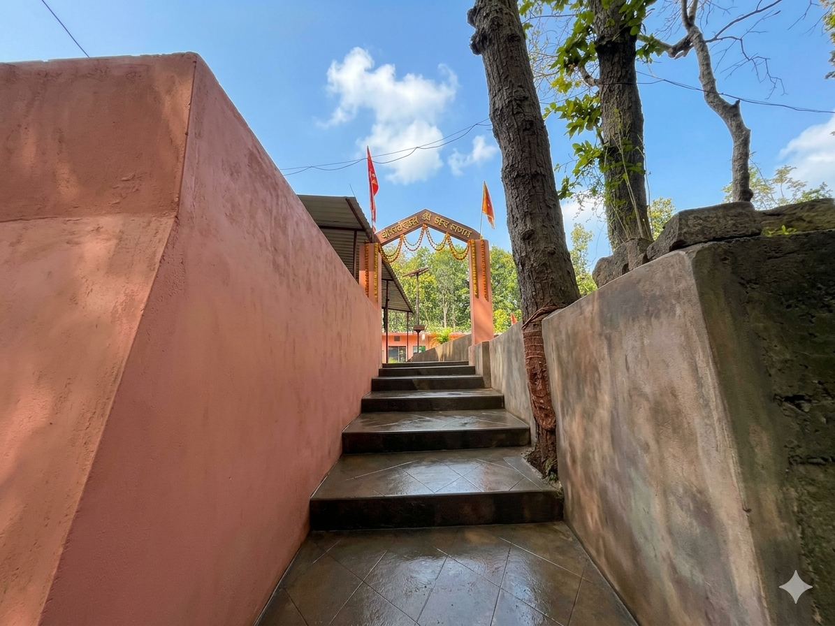 Temple entrance